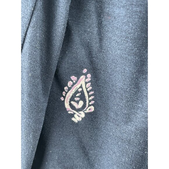 Style & Co. XL Shirring Top Blue Paisley Design Rayon & Spandex Blend - Picture 10 of 10